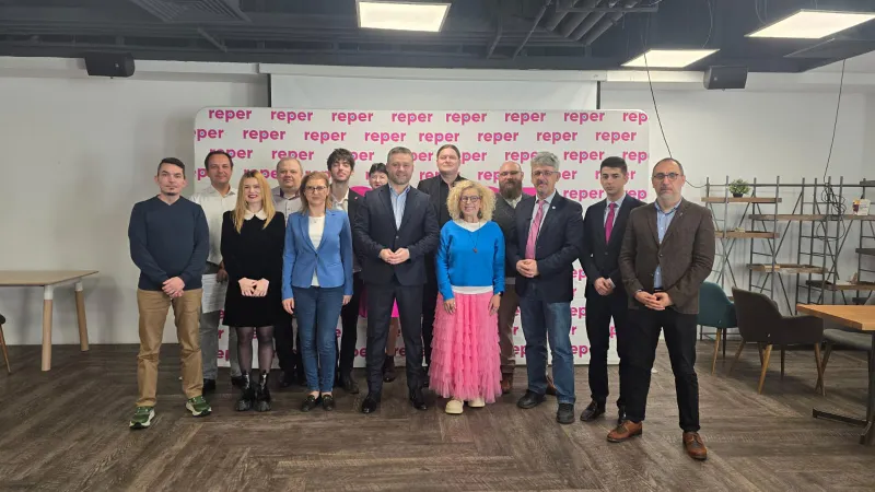 Ciprian Ciucu și liderii REPER - Foto: Arhiva