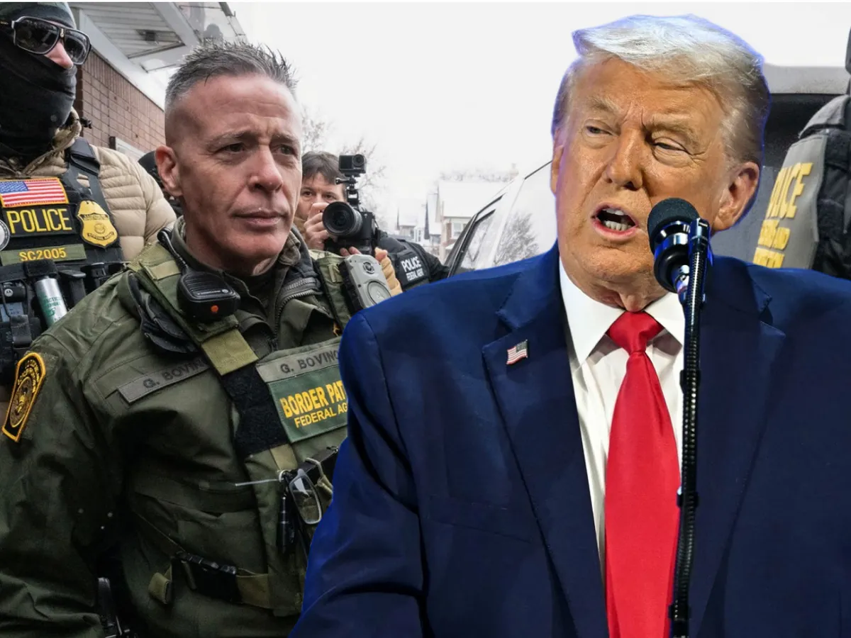 Donald Trump și Gregory Bovino - Foto: Profimedia images