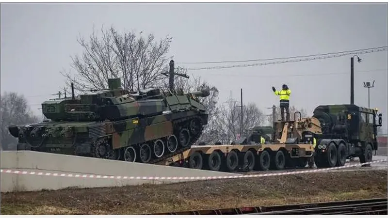 Mai sunt doi ani până la războiul NATO-Rusia. Franța desfășoară 37 de tancuri Leclerc în România - Foto: armyrecognition.com/French MoD (imagine cu carcater ilustrativ)