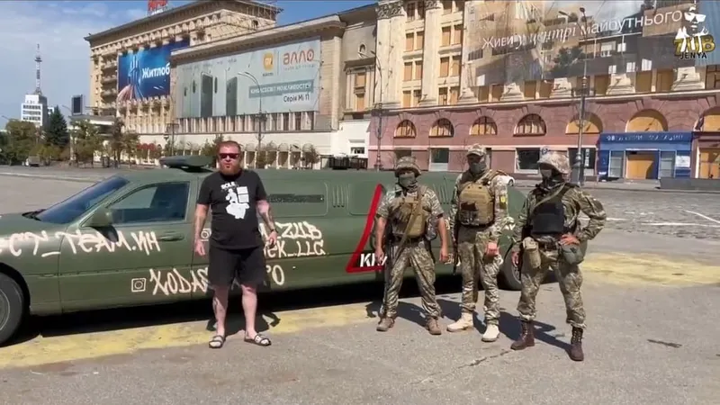 Limuzina tactică - Foto: Captură foto Ukraine Weapons