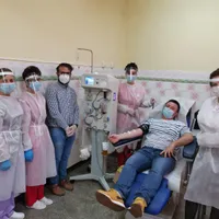 Florin Popa, din Pitești, a donat de două ori. Foto Mari Tudor, Jurnalul de Argeș