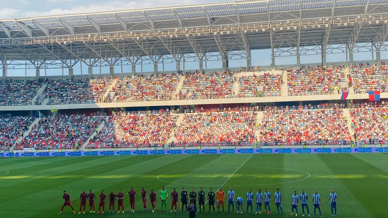 Stadionul Steaua, inaugurat în prezenţa câştigătorilor Cupei Campionilor Europeni / FB CSA Steaua