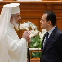 Patriarhul Daniel și premierul Ludovic Orban/ FOTO: Inquam Photos/George Călin