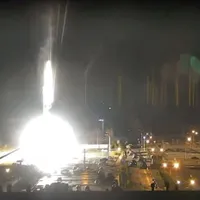 Armata Rusiei a bombardat centrala nucleară din Zaporojie. Pompierii încearcă să stingă incendiul/FOTO: cnn.com
