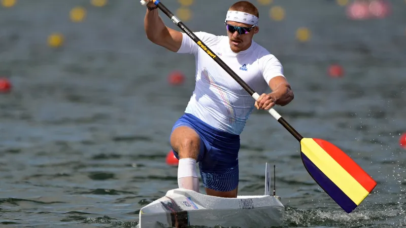 Cătălin Chirilă, calificat în semifinale la canoe simplu, 1000 metri. A stabilit record olimpic - Foto: Profimediaimages.ro