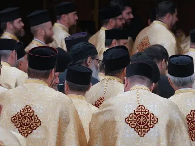 Pelerinaj și slujbă, la Patriarhie, cu ocazia sărbătorii Sfântului Dimitrie cel Nou - Foto: INQUAM PHOTOS/Anastasia Ehim