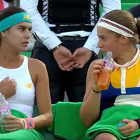 Cîrstea și Ostapenko, imagine cu caracter ilustrativ - Foto: Orange Sport