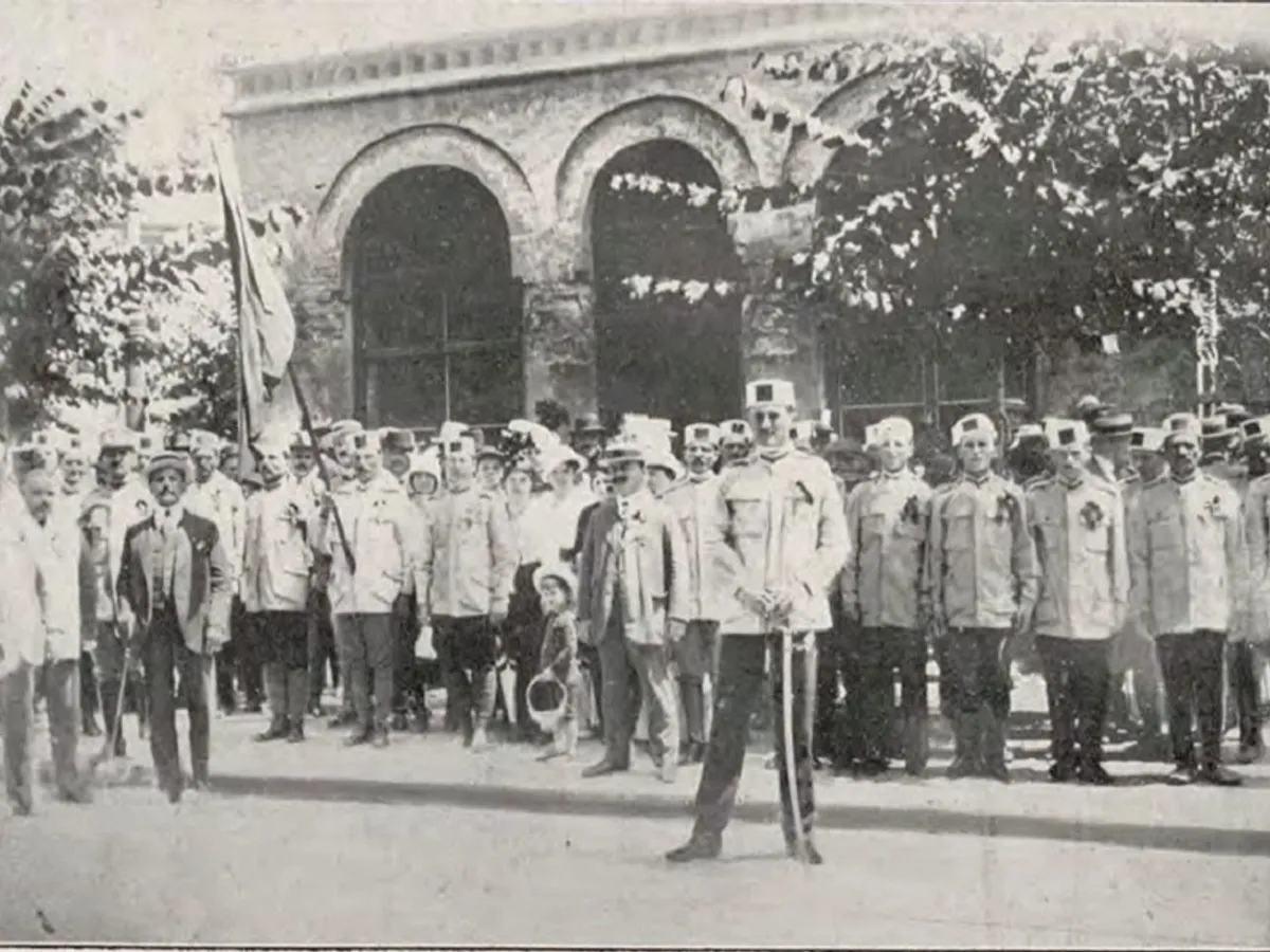 Voluntari români în Albania 1914