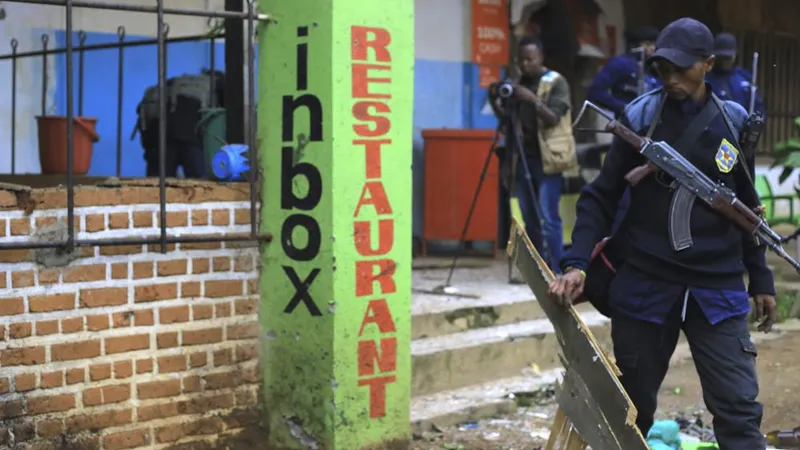 Atacul sinucigaş comis de Crăciun în estul RD Congo, revendicat de gruparea Stat Islamic. / Foto: cruxnow.com