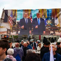Naționalist-conservatorul Karol Nawrocki a fost susținut de Donal Trump Foto: profimediaimages.ro