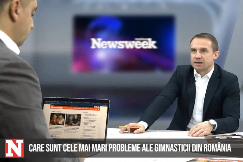 Ioan Suciu, președintele Federației Române de Gimnastică Foto: NWR