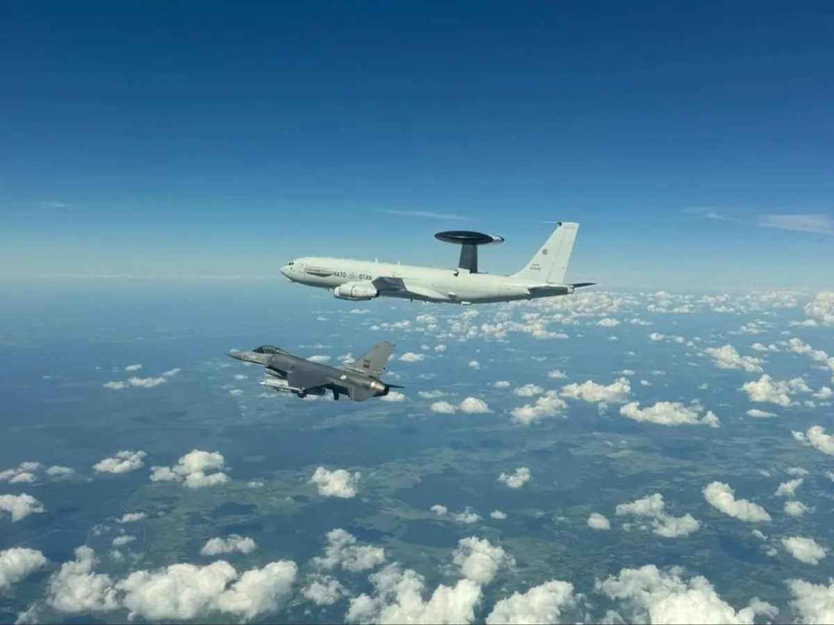 Misiune NATO de luptă la Marea Neagră. Implică  avioane F 16 din România - Foto: NATO Air Command