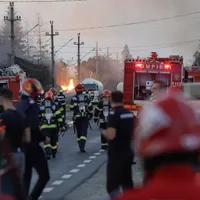 Pompierii intervin la explozia de la crevedia Foto: INQUAM PHOTOS/Ocrav Ganea (imagine cu rol ilustrativ)