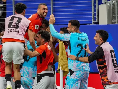 Egiptul s-a calificat pentru prima dată în istorie în optimile Cupei Mondiale de fotbal - Foto: Profimedia Images