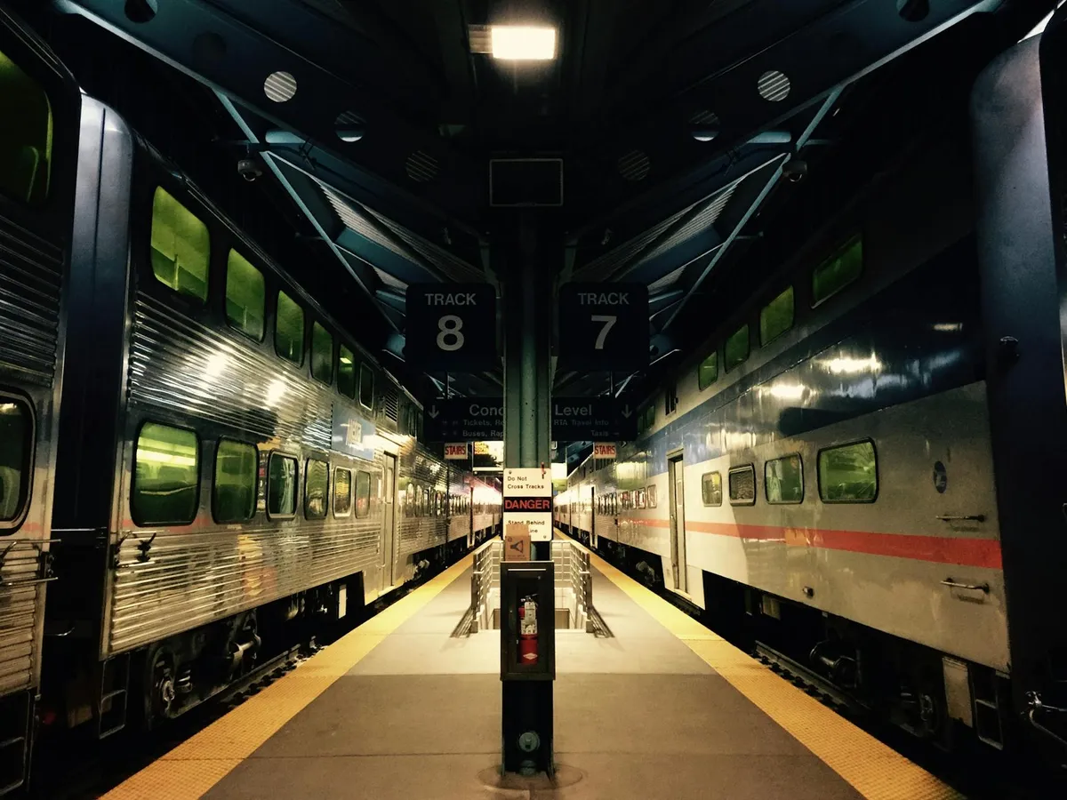 Stație tren Foto: Pexels (imagine cu rol ilustrativ)