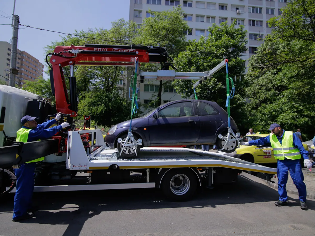 Ai parcat mașina aiurea în centrul Bucureștiului, taxă 1.000 lei. La Praga, 350 lei, la Varșovia, 500 lei