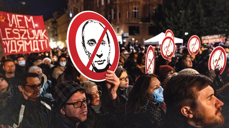 LEGE MARȚIALĂ Interzicerea vocilor favorabile lui Vladimir Putin în Ucraina a fost un obiectiv principal al structurilor de securitate ale acestei țări - Foto: Getty Images