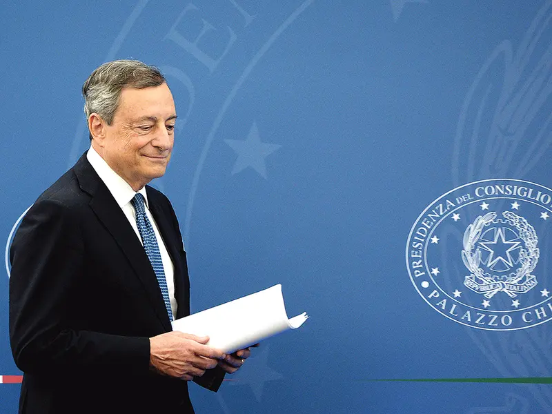 Premierul Mario Draghi a demisionat. Criză politică la Roma - Foto: Profimedia Images