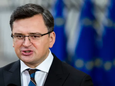 Ucraina cere Occidentului excluderea Rusiei din sitemul de plăți interbancare SWIFT/FOTO: Twitter/Andriy Melnyk