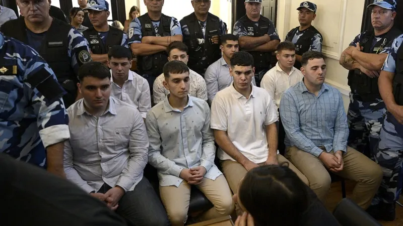 Cinci rugbiști argentinieni, condamnați pe viață după ce au ucis un student în bătaie Foto: profimediaimages.ro