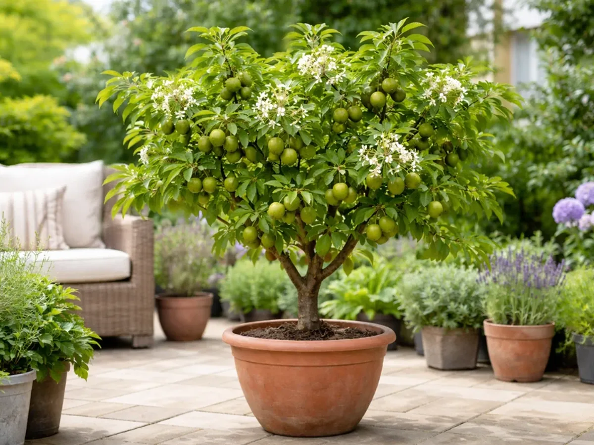 Uitați de lămâi și portocală! Toată lumea își dorește acest pom în curte: au fructe zemoase și țin pe balcon