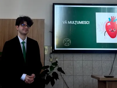 Călin-George Vameșu- absolvent șef de promoție UMF Iași - Foto: Ziarul de Iași