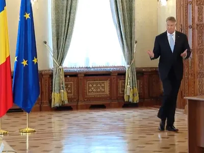 Klaus Iohannis nu le-a strâns mâna celor de la UDMR - Foto: captură video Facebook/Administraţia Prezidenţială