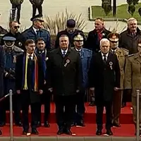 Premierul Ciucă, la Alba Iulia. / Foto: captură video