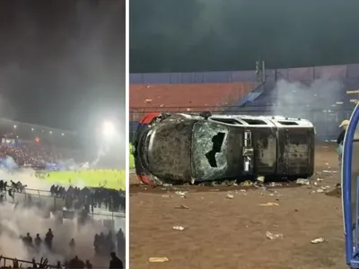 Peste 174 de morți și 180 de răniți după o revoltă la un meci de fotbal din Indonezia - FOTO: Profimedia