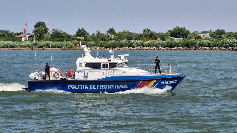 Accident naval pe Dunăre