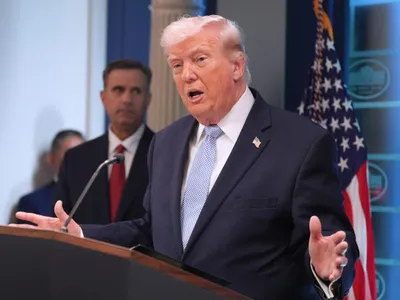 Donald Trump, preşedintele SUA - Foto: Profimedia Images