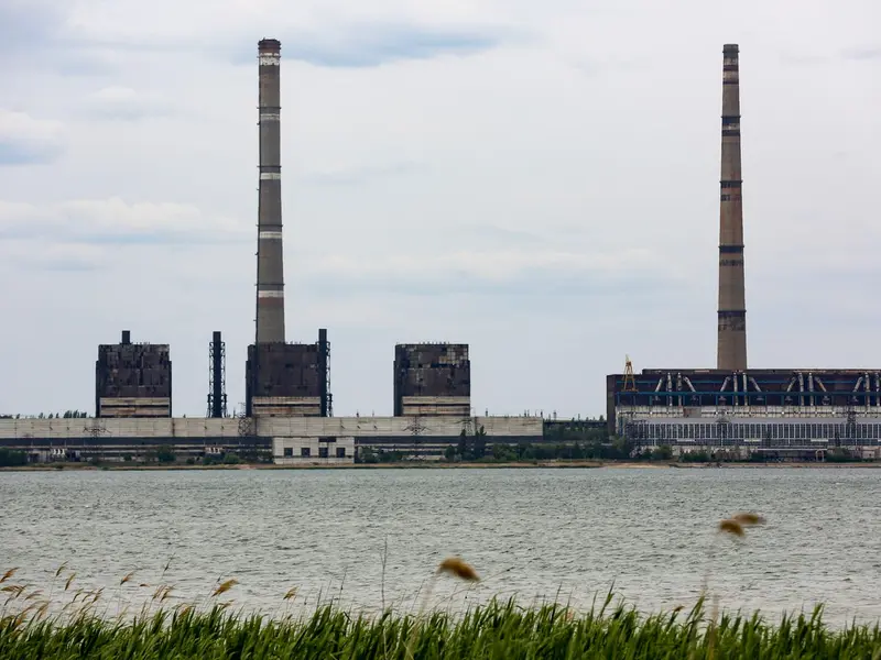 Centrala electrică de la Svitlodarsk. / Foto: Profimedia