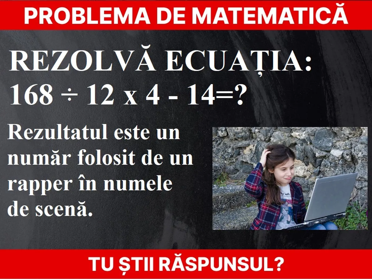 Problemă de matematică Foto: Newsweek