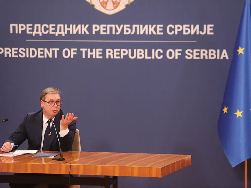 Alexandr Vucic, președintele Serbiei, face jocurile lui Putin - Foto: Profimedia Images