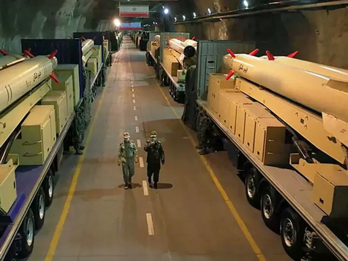 Depozit de muniții din Iran - FOTO Defense Express