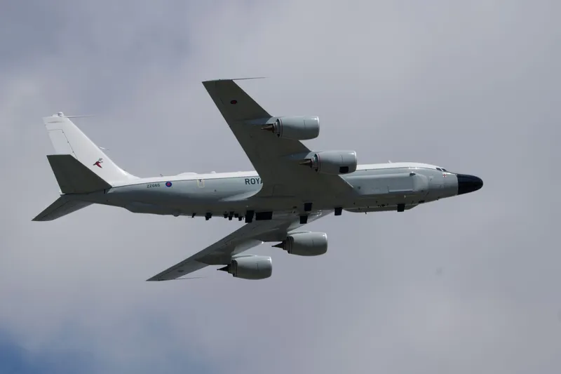 Avion spion Rivet Joint al RAF - Foto: Profimedia Images