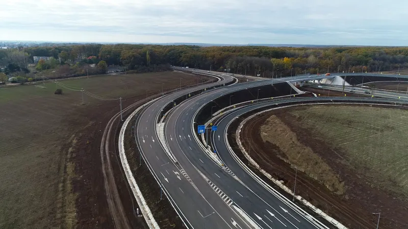 Cum arată primii 10 km din Autostrada de Centură București - Foto: Pro Infrastructura