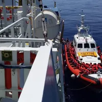 Intervenție salvatoare a navei românești. FOTO: Facebook