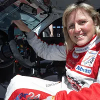 Sabine Schmitz, la Nürburgring în 2010. / Foto: news.sky.com