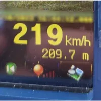 Un tânăr de 20 de ani a fost prins de polițiști când conducea cu 219 km/h pe A3. Ce amendă a primit Foto: Politia Romana