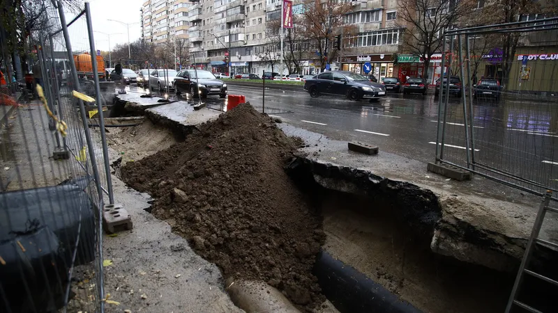 HARTA lucrărilor „RADET” care paralizează traficul în București. Va fi coșmar, începe școala - Foto: INQUAM PHOTOS / Cosmin Enache - Imagine cu rol ilustrativ