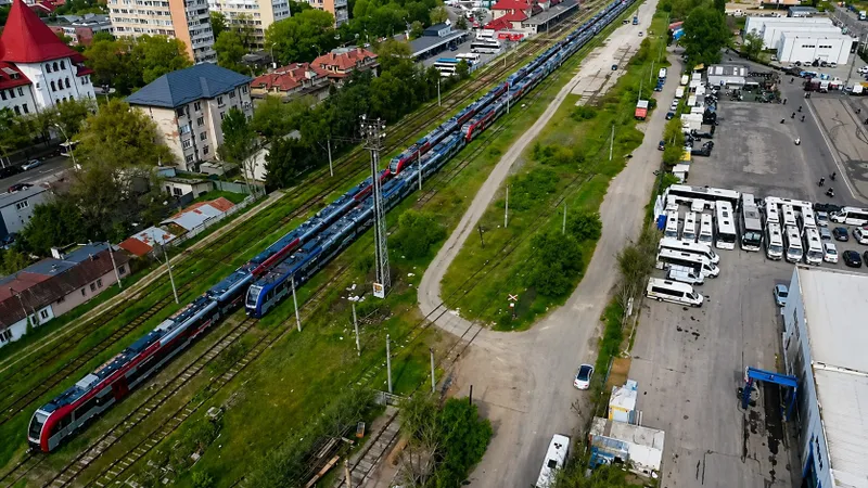 Trenuri - Foto: FB/Pro Infrastructura
