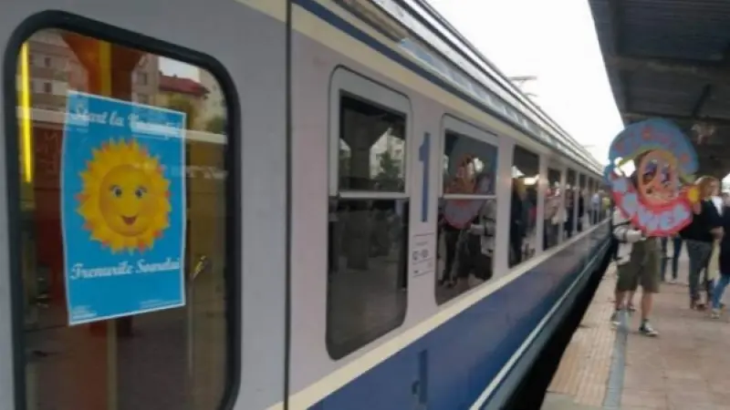 Trenurile Soarelui vor începe de astăzi să circule. Se va ajunge la 40 de trenuri pe zi / b1tv