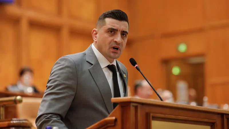 George Simion îdeamnă la "grevă fiscală" Foto: INQUAM Photos/George Călin