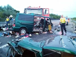 Accidentul din Ungaria (Sursa: Poliția - 24.hu)