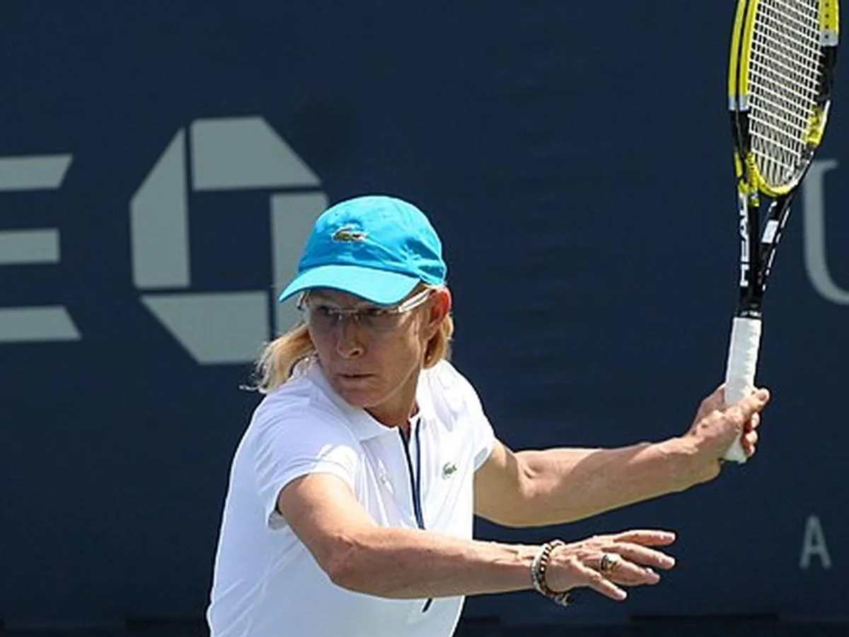 Martina Navratilova anunţă că a învins cancerul. 90% dintre adulţi supravieţuiesc 5 ani - Foto: Wikimedia/robbiesaurus/CC BY-SA 2.0