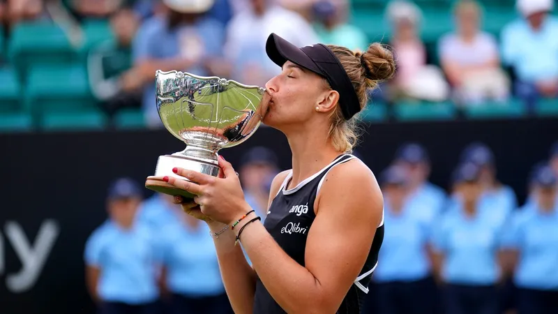 Beatriz Haddad Maia a câștigat primul său turneu WTA la Nothingham - Foto: Profimedia Images