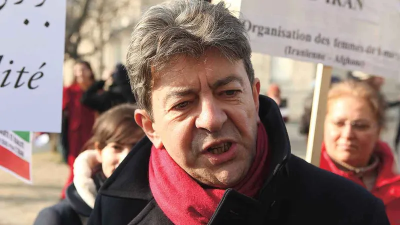 În definitiv, la stânga, Jean-Luc Mélenchon nu este cu nimic deosebit de Le Pen când vine vorba de Rusia - Foto: Profimedia Images