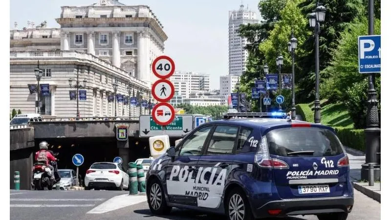 Explozie la Ambasada Ucrainei de la Madrid/Foto: facebook