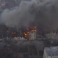 FOTO Ministrul de Externe francez, despre bombardamentele Rusiei în Mariupol: Este un al doilea Alep/FOTO: Twitter/Nexta
